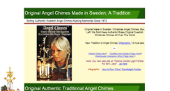 Desktop Screenshot of angelchimes.com